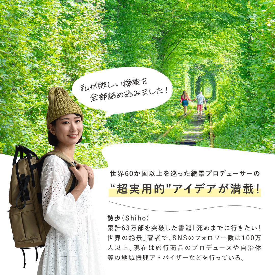 Lintta（リンタ）TravelRucksack – backroom